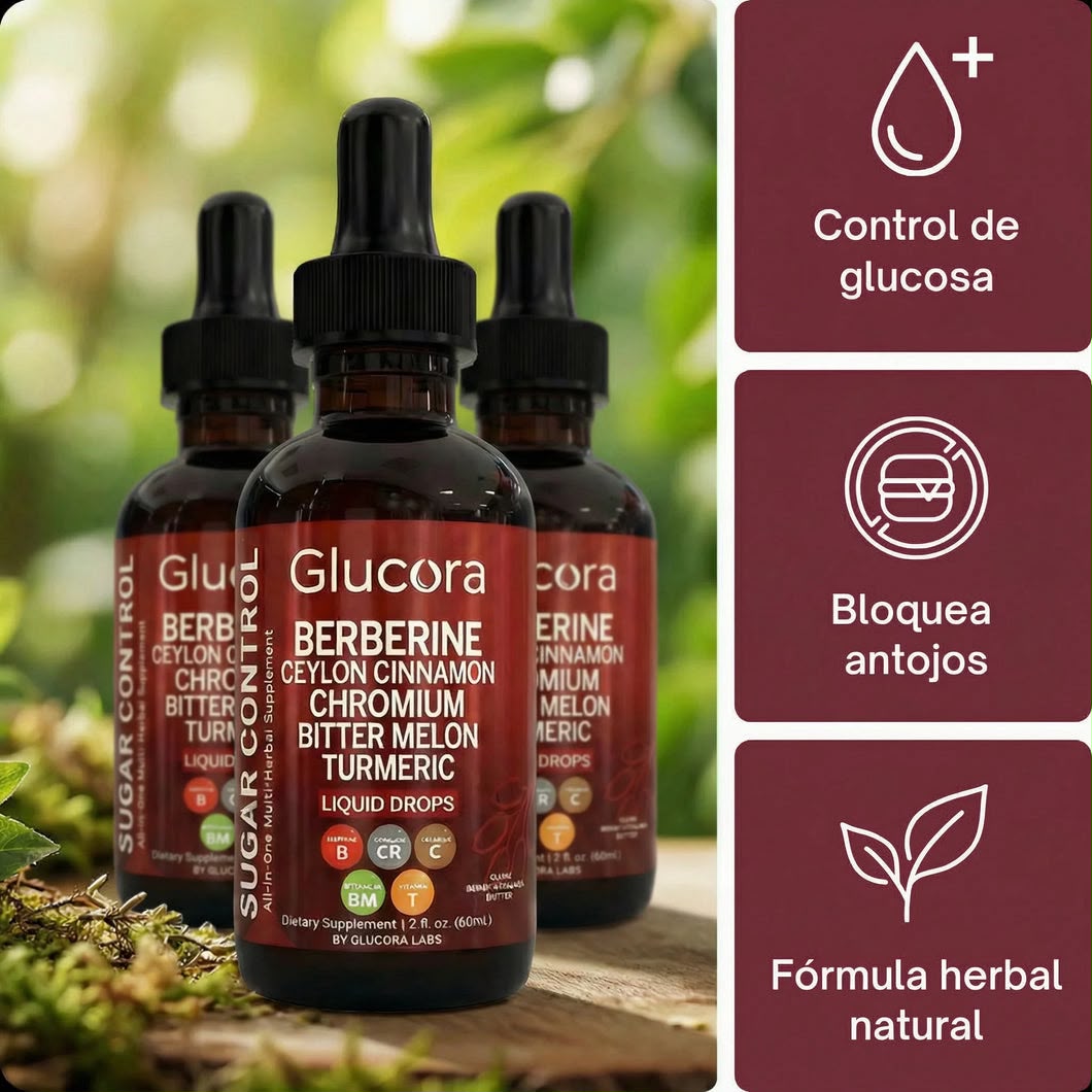 Glucora® | Fórmula herbal todo en uno