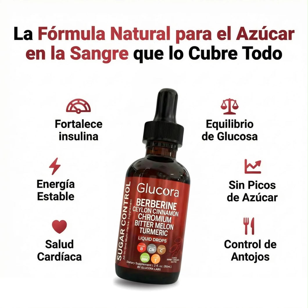 Glucora® | Fórmula herbal todo en uno